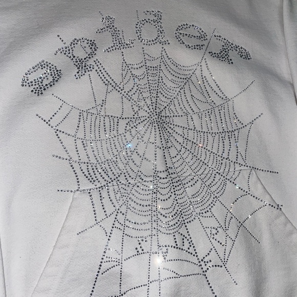Spider Worldwide OG Rhinestone White - Picture 4 of 5
